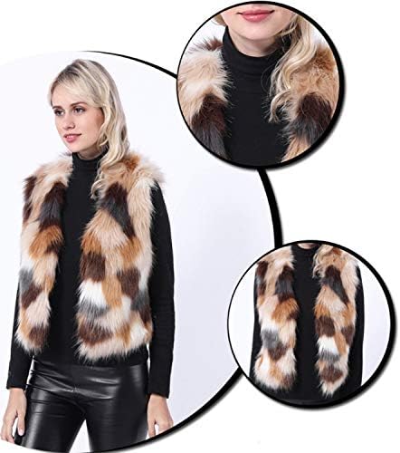 Someone imitatiebont gilet Woef met textuur donkerblauw