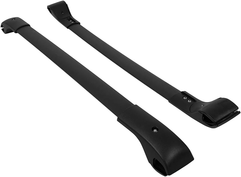 SCITOO Roof Rack Cross Bars Fit for Subaru Ascent 2019 2020 2021 2023 2024 2025 Aluminum Black 165LBS Load Capacity