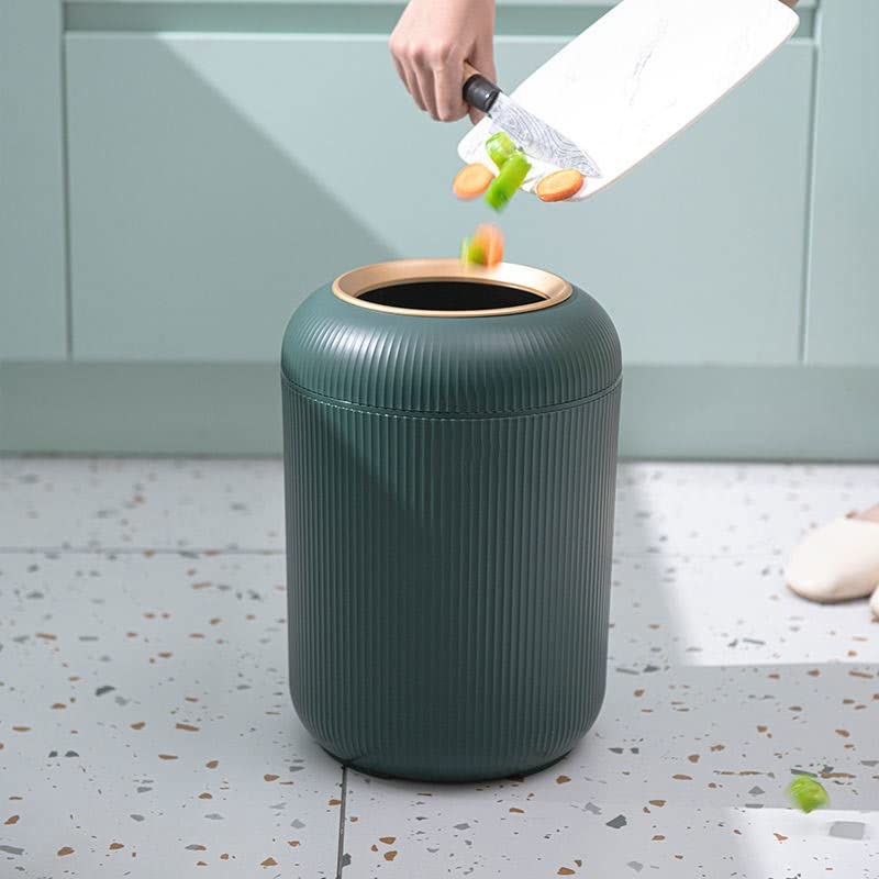 Cubo de basura tipo prensa que oculta olores en el baño y dormitorio, kit de 3 unidades 3