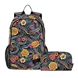 Sac à dos : il comprend un compartiment principal, des poches avant, 2 poches latérales et des poches pour accessoires à l'intérieur de la poche principale. Le sac à dos mesure 47 x 16 x 30 cm (H x l x L), ce qui en fait la taille parfaite pour transporter des livres, des devoirs, et plus encore. Poids : 0,6 kg. Compact et léger.