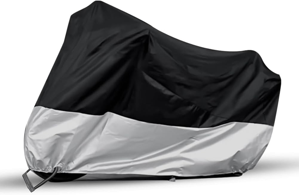 Motorcycle Covers, Motorbike Cover with Lock-Holes Motorcycles Vehicle Cover Fits Up to 97" Motorcycles Vehicle - 2XL Size : Automotive