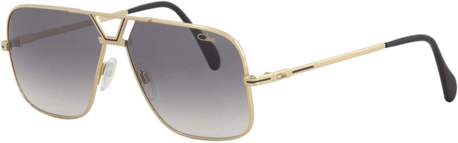 Cazal Legends 725 Sunglasses 001SG Gold-Black/Grey Gradient Lens 61mm