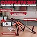Split Machine for Flexibility with Trainer APP – Adjustable 3 Bar Leg Stretcher to Boosts Range of Motion, Leg and Groin Flexibility with Split Stretcher Machine Timer, for Martial Arts, MMA, Yoga