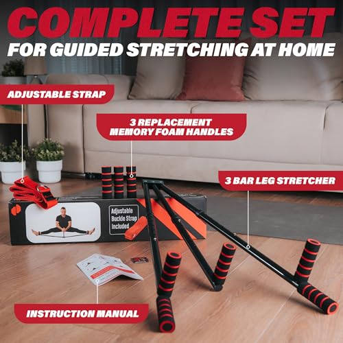 Split Machine for Flexibility with Trainer APP – Adjustable 3 Bar Leg Stretcher to Boosts Range of Motion, Leg and Groin Flexibility with Split Stretcher Machine Timer, for Martial Arts, MMA, Yoga by Champs MMA - Image 8
