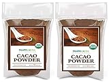 Healthworks Cacao Powder (80 Ounces / 5 Pound) Cocoa Chocolate Substitute | Certified Organic | Sugar-Free, Keto, Vegan & Non-GMO | Peruvian Bean/Nut Origin | Antioxidant Superfood