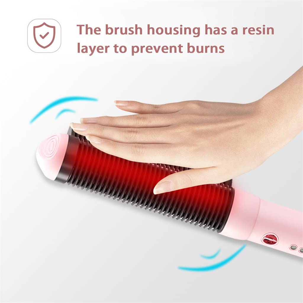 Pettine elettrico per raddrizzatore spazzola per capelli anti-scottatura in ceramica arricciacapelli riscaldato pettini intelligenti