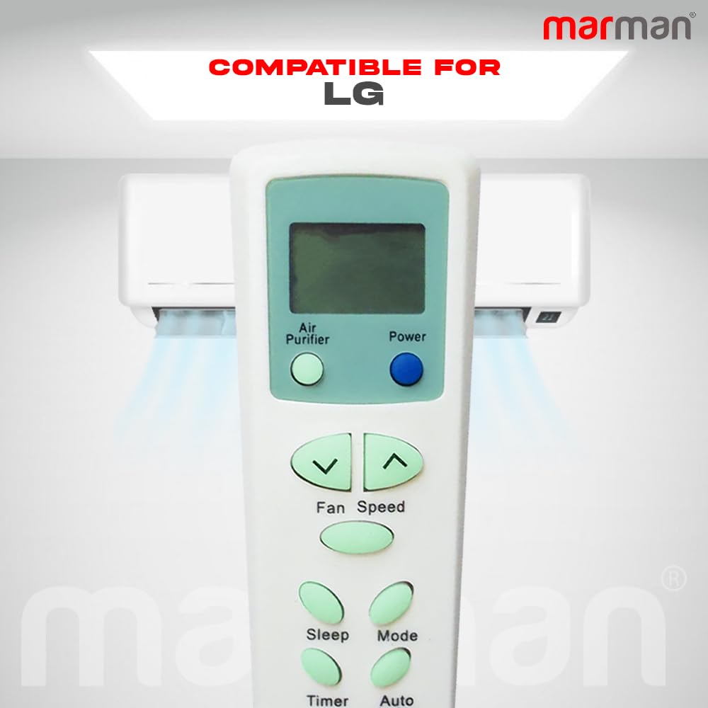 Diwali Offer Buy Now Marman® Compatible With Lg Ac Remote Original Akb73616103
