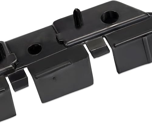 Miniatura 6 de 2 soportes de retención de parachoques delantero, compatible con Ford Fusion Sedan 13-16 de 4 puertas, 1.5L, 1.6L, 2.0L, 2.5L, almohadilla de