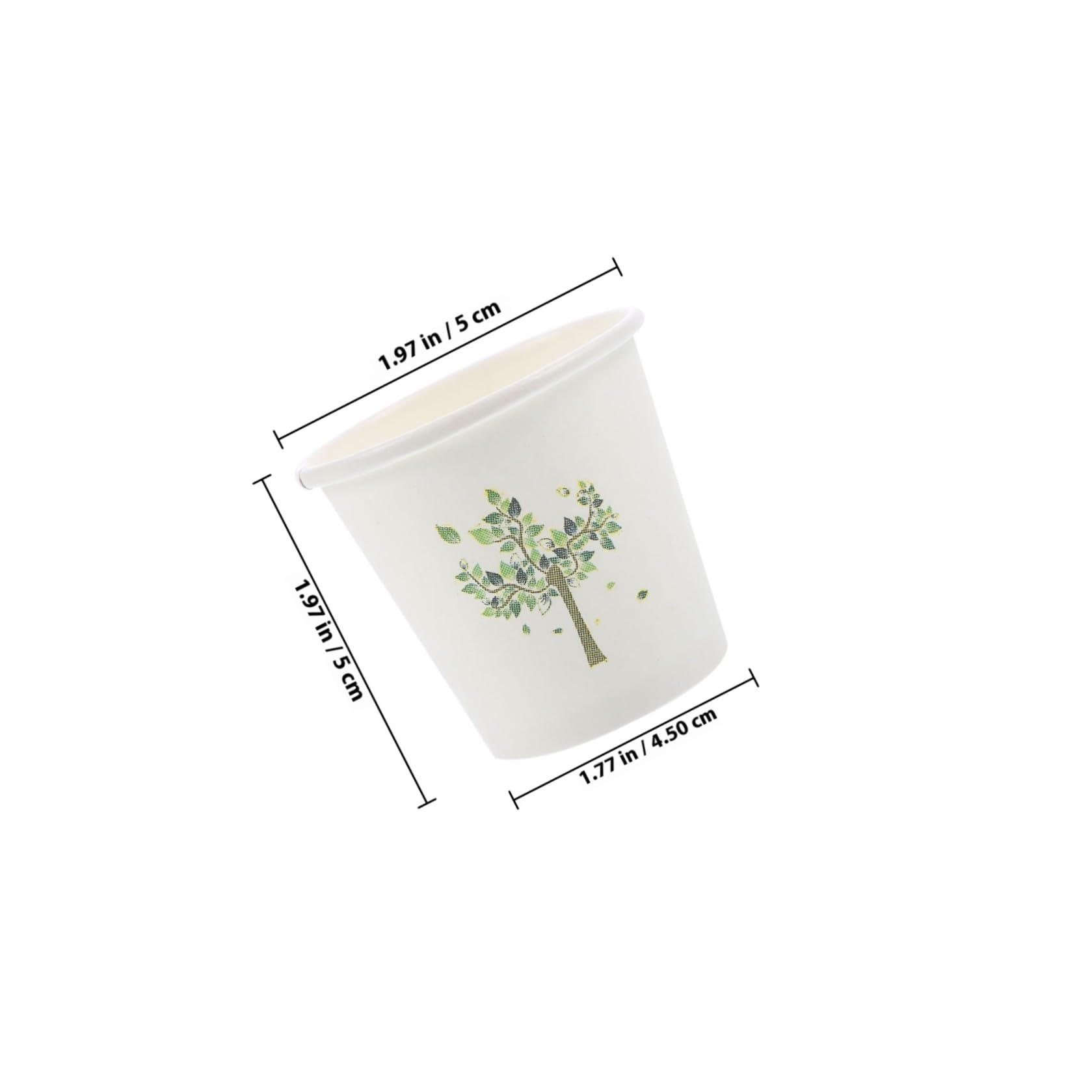 VICASKY Bicchieri Monouso da Degustazione 3oz 60ml in Carta 500 Pezzi
