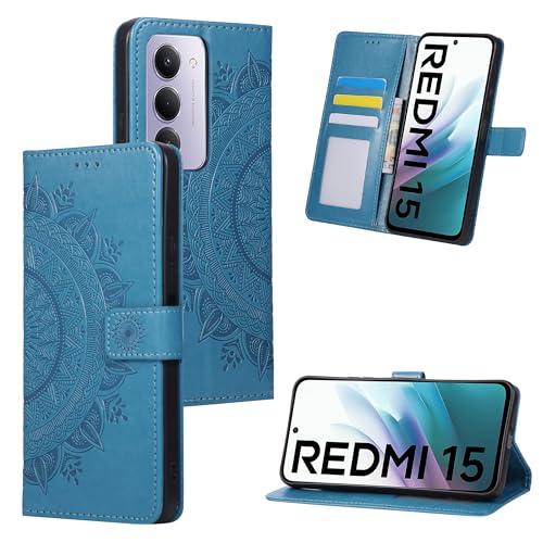MAMA MOUTH Cover Samsung 15 Pro, Custodia Flip Pelle Portafoglio, Magnetica Libro Slot Schede Samsung 15 Pro Cover, Silicone TPU Bumper Wallet con Supporto Antiurto Case Per Samsung 15 Pro Nero