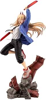 KOTOBUKIYA - コトブキヤショップ限定特典付属 ARTFX J パワー チェンソーマン 1/8 完成品 フィギュア(PV020) コトブキヤ 51QOZ4EnsgL._UF350,350_QL50_.jpg