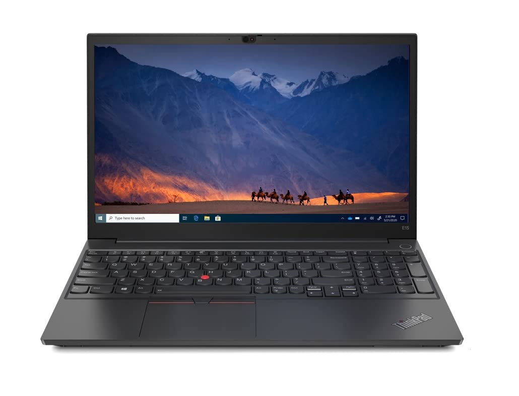 Lenovo ThinkPad E15 Intel Core i3 11th Gen 15.6-inch (39.62 cm) FHD Antiglare Thin and Light Laptop (8GB RAM/512GB SSD/Windows 11 Home/MS Office H&S 2021/FPR/Black/1.7 kg), 20TDS0T200