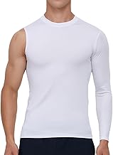 Smatstyle Camicia a Compressione Pallacanestro 1/2 Maniche Lunghe da Uomo,Manica Singola Sport Compressione Maglietta Camicia da Corsa Fitness,Traspirante e Flessibile