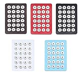 Lovglisten 5pcs 18mm Snap Jewelry Buttons Sheets Mats Display Stand Board Snap Chunk Hold up to 24 Charms