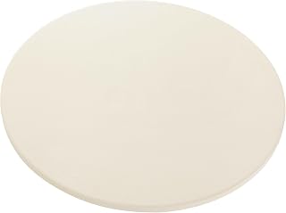 31,5 cm runder Pizzastein aus Cordierit | Zum Grillen & Pizzaofen, Hochtemperaturbeständig, Für Pizza, Brot, Fleisch