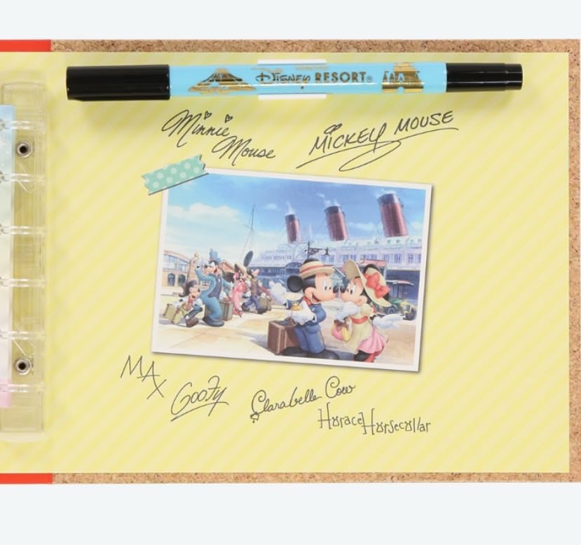 Amazon.co.jp: ミッキー＆フレンズ サイン帳 ファイル式 ディズニー