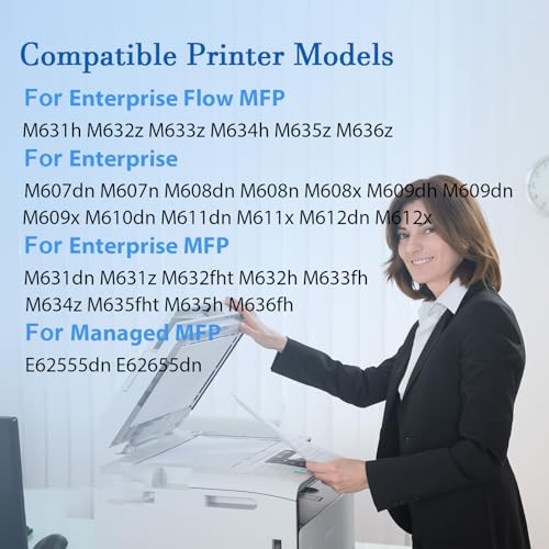 L0H24A Fuser Maintenance Kit L0H24A-67903 L0H24-67901 Printer Maintenance Kit Replacement for HP M607 M608 M609 M610 M611 M612 M631 M632 M633 M634 M635 M636 E62555dn RM2-1256 Fuser Unit (110V) - Thumbnail 2