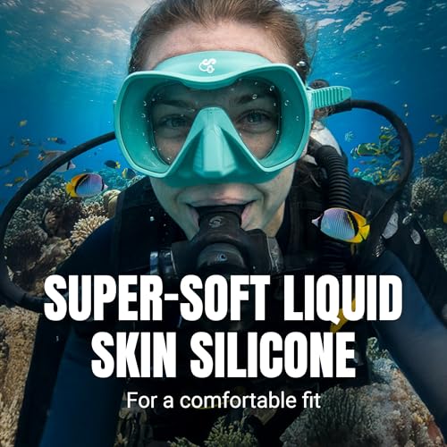 Image of Mako Single-Lens Scuba Diving Mask, Low Volume