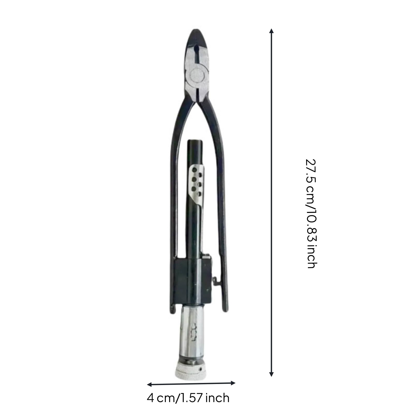 Pinza Torcifilo Punta Lunga Pinza Legatrefoli Professionale Utensile per Artigiani, Elettricisti, Officina, Impianti Elettrici, 9 Pollici