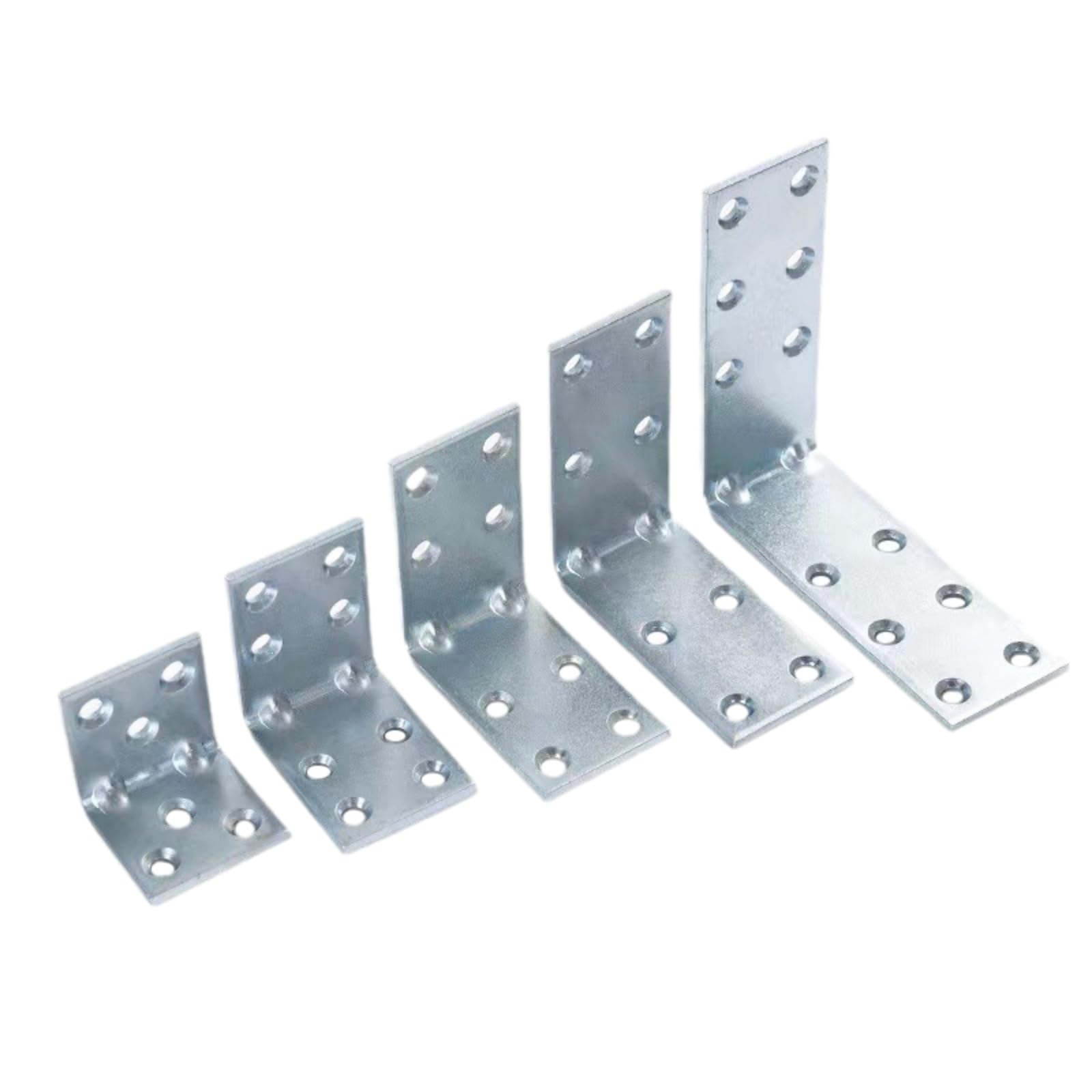 Vordpe 10 Stück Universal Edelstahl Eckverbinder für Holz Möbel Vordpe 10 Stück Universal Edelstahl Eckverbinder für Holz Möbel