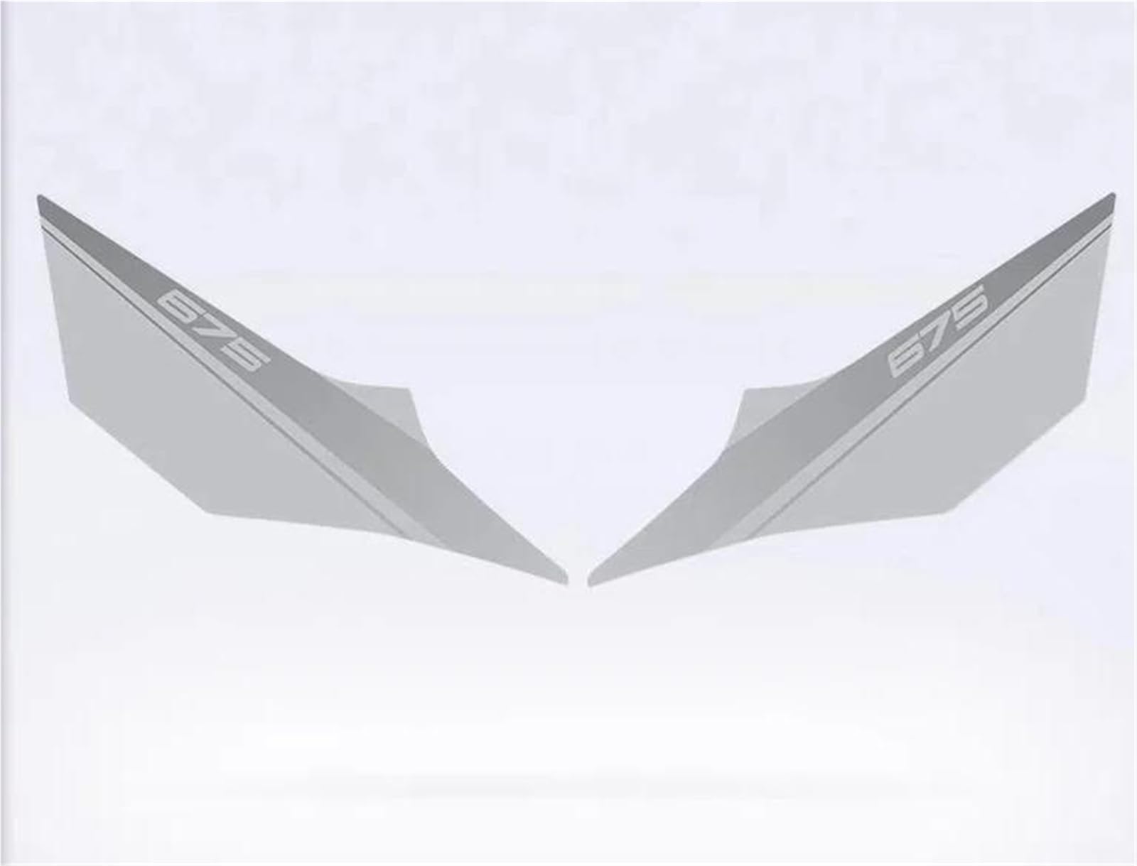 for CFMOTO 675SR-R 2024 Motorcycle Fuel Tank Kit Sticker Protector Traction Pad Decals Frosted Fairing Sticker