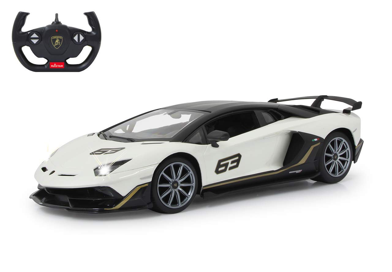 Jamara Bugatti 405134 Chiron 1:14 zwart 27 MHz – RC auto, officieel gelicenseerd, tot 1 uur rijtijd, ca. 9 km/u, trouw aan het origineel, gedetailleerd interieur, high-end afwerking, LED-licht