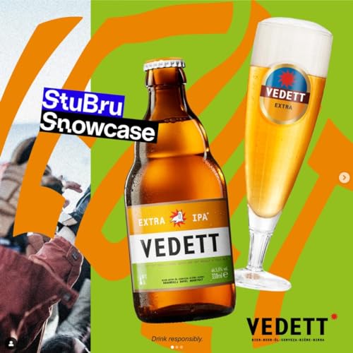 Kit Cerveja Belga VEDETT IPA 330ml Pack (4 garrafas)