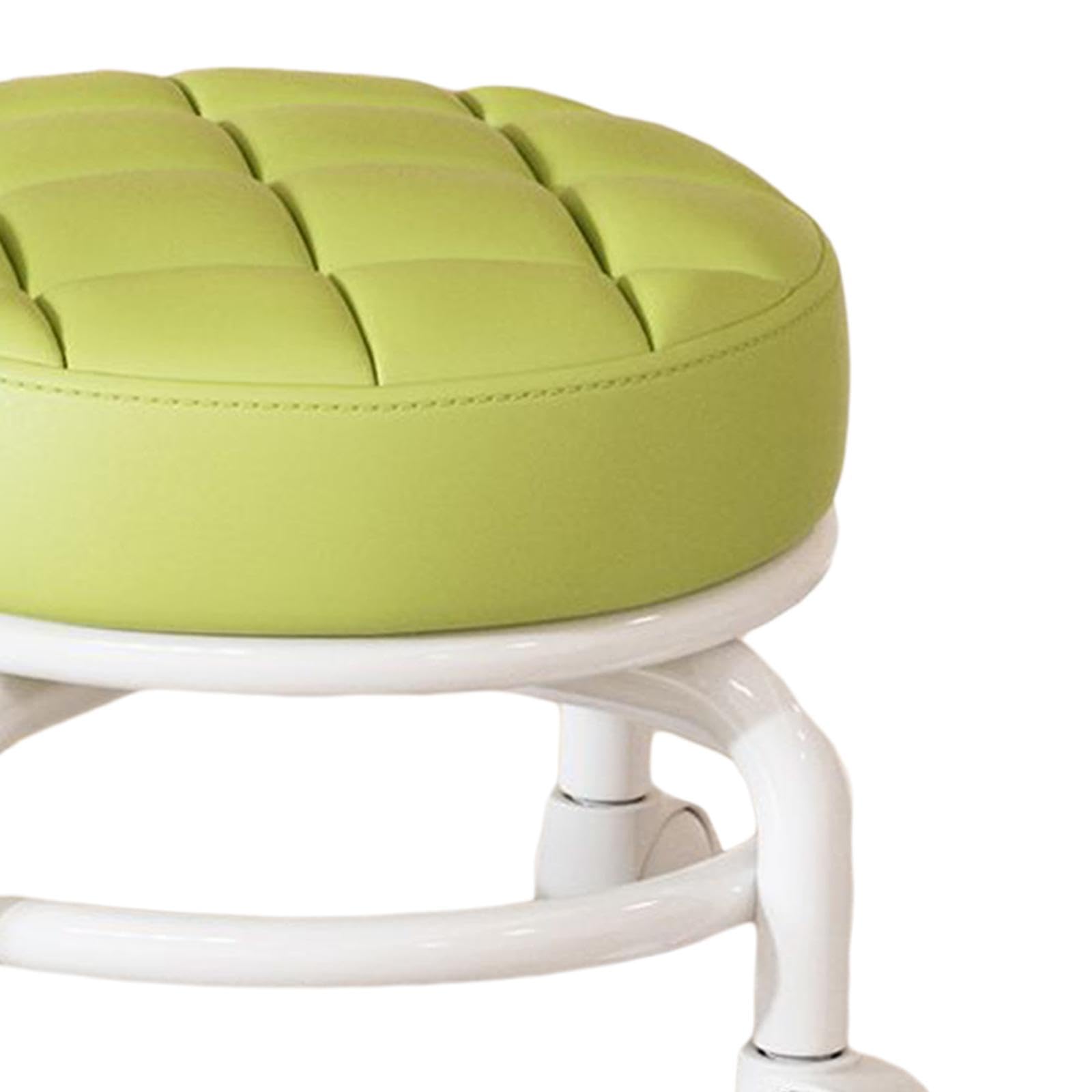 MagiDeal Tabouret Bas Rotatif 360° à Roulettes pour Enfants, Vert