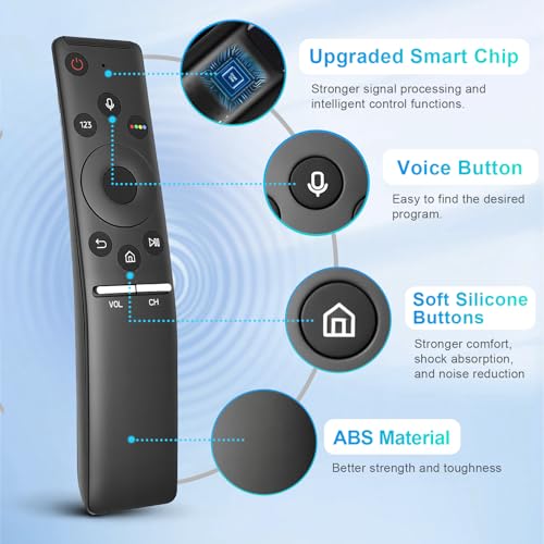 Image of BN59-01266A BN59-01241A RMCSPM1AP1 BN59-01292A Replaced Voice Remote fit for Samsung Smart TV UN65MU6500FXZA