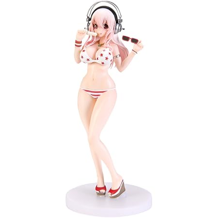 Amazon すーぱーそに子 サマービーチフィギュア カラフルマカロンver アップルマカロン プライズ フィギュア ドール 通販