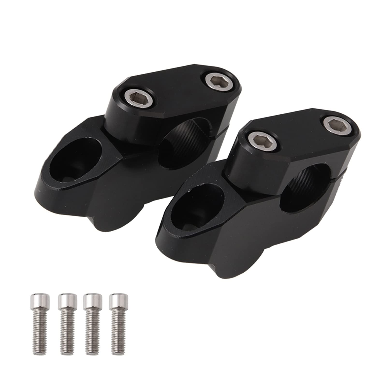 Befestigungsclip für Motorrad-Lenkererhöhung Für Y&amaha Für FZ1 Für FZ8 Für FZ16 Für TTR230 22mm Aluminium Motorräder Lenkererhöhung Lenkererhöhung Für Motorräder