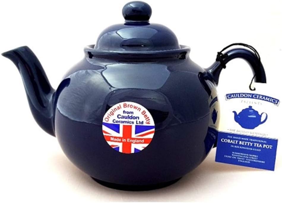 Brown Betty 6 Cup Teapot Cobalt Blue