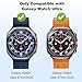 Tiorecime 12 Pack Bands Compatible with Samsung Galaxy Watch Ultra Band 47mm 2025/2024, Soft Silicone Sport Breathable Replacement Strap for Women Men, No Gap Soft Silicone Sport Breathable Replacement Strap