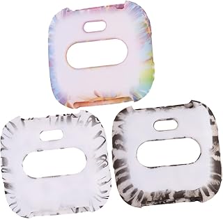 PartyKindom 3 Pçs Capa De Mesa Relógio Concha De Silicone Acessórios Para Protetor De Tela De Relógio Mostrador Caixa De Relógio Capa Protetora Pára-Choque Capa De Silicone Concha Inteligente