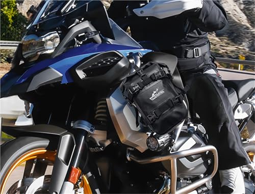 Bolsa Impermeable para Marco Lateral de Moto 8L 3