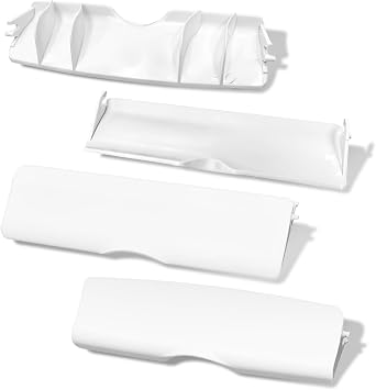 WPL 3315333.001 RV Air Conditioner Ceiling Louver Vent Cover Assembly SVC Vent Compatible with Dometic Brisk Air II ADB 3314850 3314851 3314852 3314853 3314854 RV Air Conditioner2 Pack