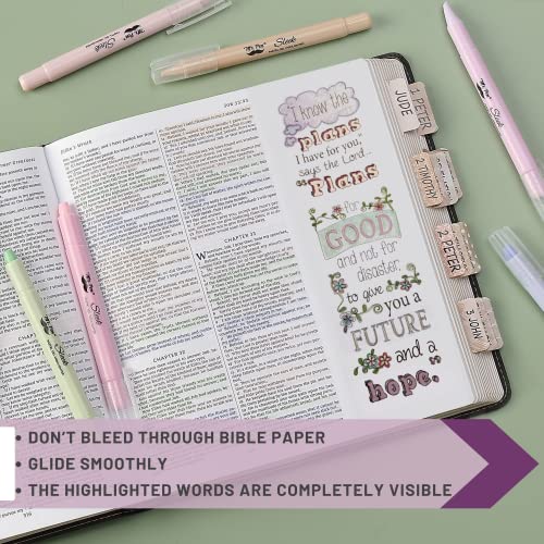 Image of Mr. Pen- No Bleed Gel Highlighters, Morandi Colors, 8 Pack