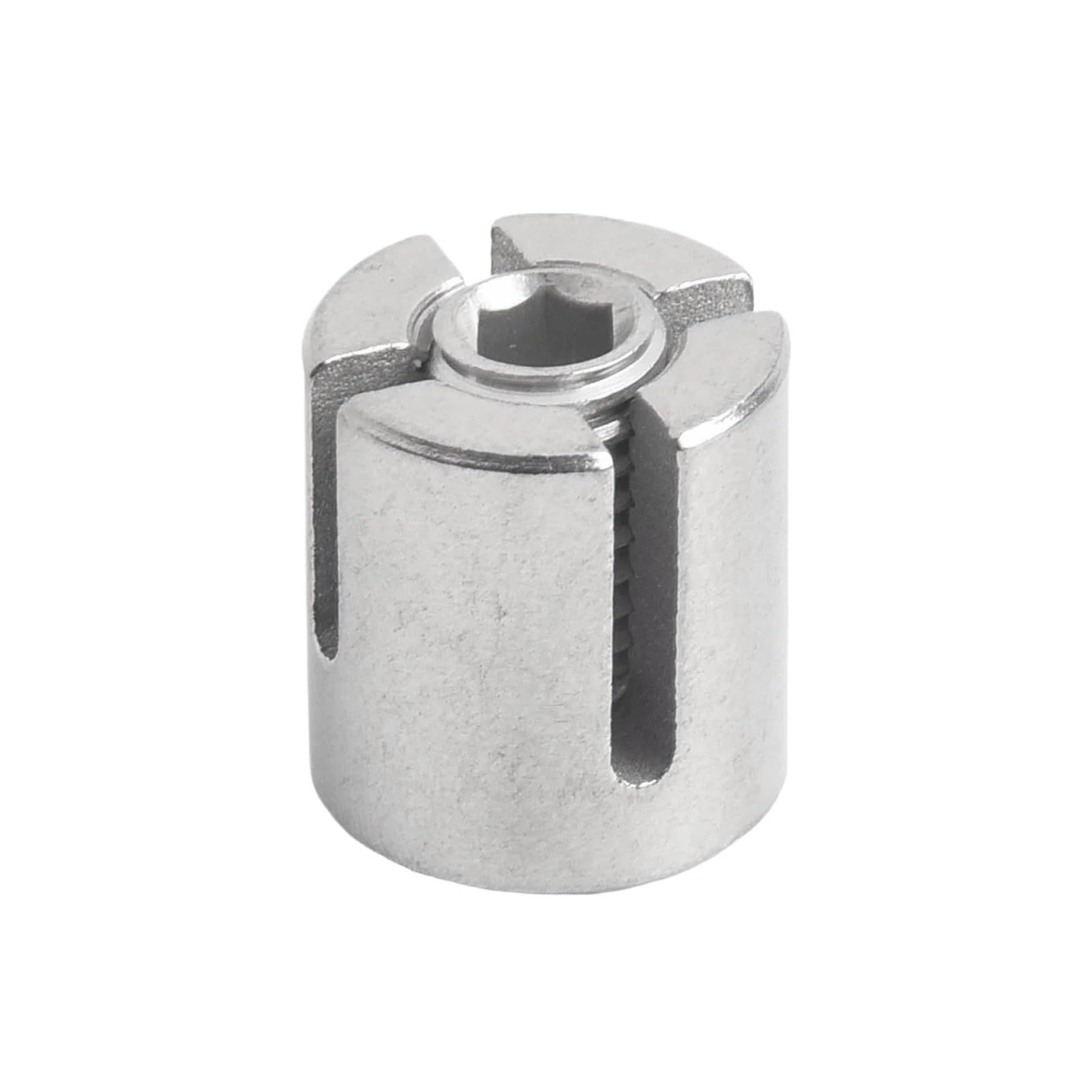 KEXYOAN Cross Cable Clamps 1pc Stainless Steel Clip Clamp for Wire Ropes 3mm 8mm Essential Tool for Wall Trellis(M12x6)