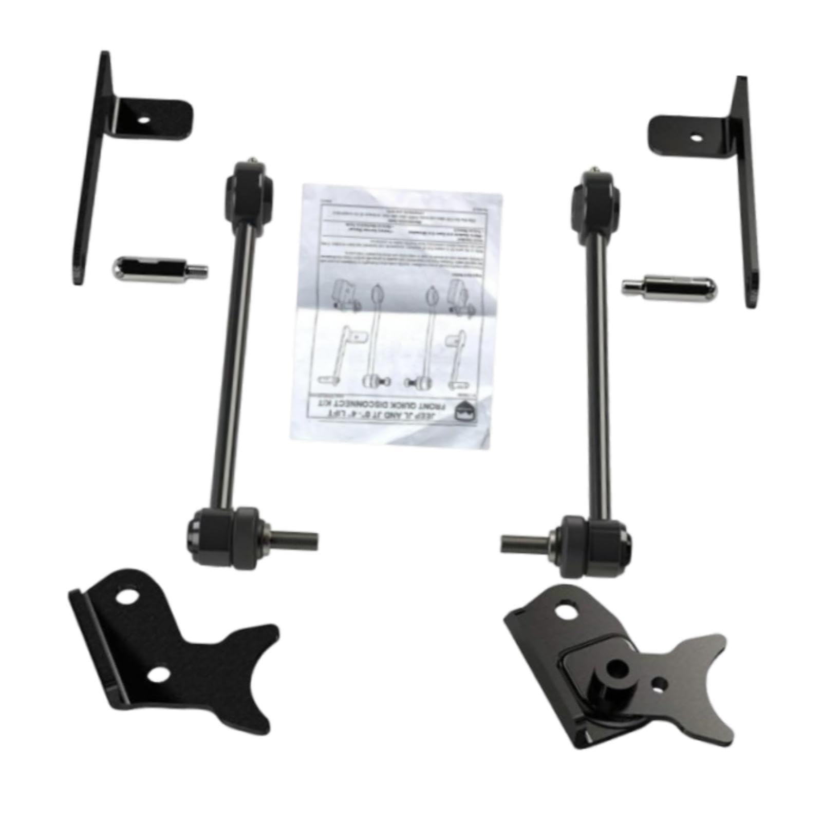 Set di Collegamenti Della Barra Stabilizzatrice Anteriore, Parti di Riparazione 1764000, Sollevamento Da 0 a 4,5 Pollici per JL