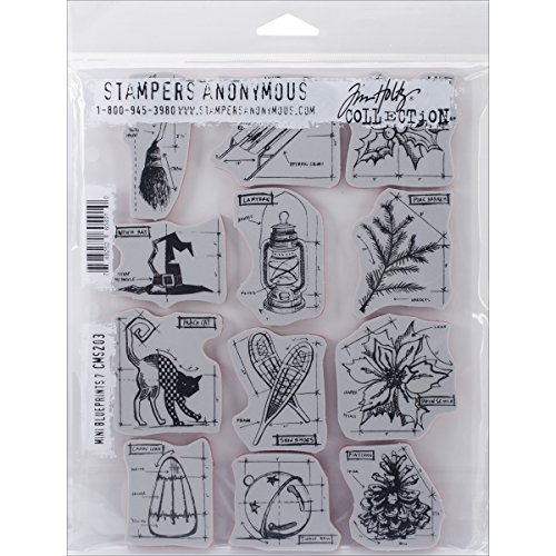 Stampers Anonymous Tim Holtz Cling Stamp Rubber