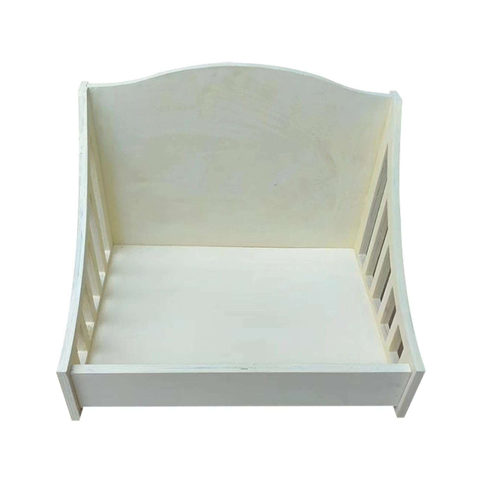 Newborn Photography Props Bed Wood Posing Baby Photoshoot Props Bed Boys Girls Bed Studio Props for Newborn