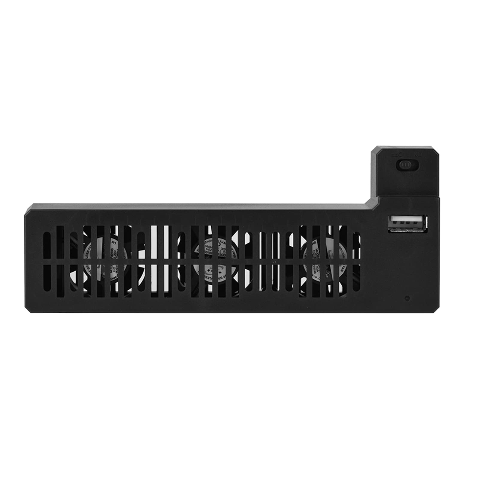 Generic Ventilateur de Refroidissement Externe Portable ONE X, Réduction Efficace de la Chaleur pour Console de Jeu, Interface USB, Matériau ABS Noir