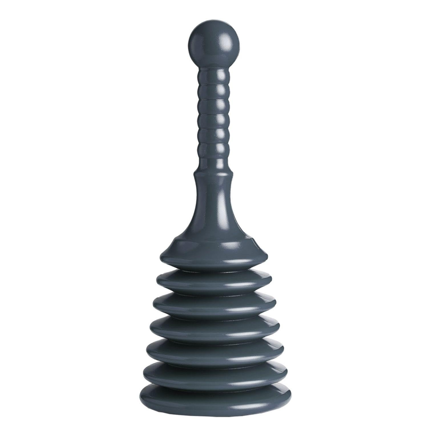QashQarian - Sink & Drain Plunger, Toilet Plungers, Ergonomic Grip | Waste Pipe Unblocker, Extra Strong Suction Tool, Powerful Airpush, with Large Blower