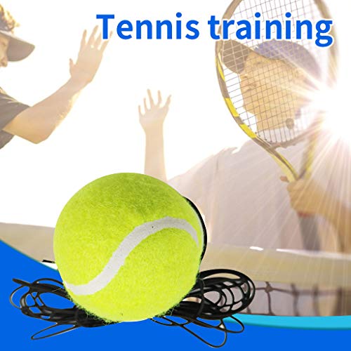 Singles Tennis Trainer Training Practice Ball Back Base Trainer Tennis + Tennis Trainer