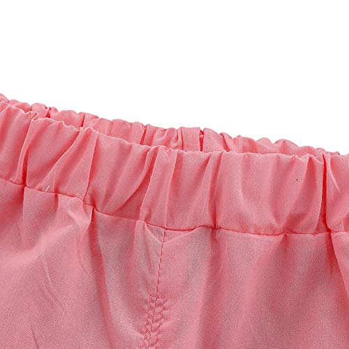 BAOBAOLAI Conjunto de roupas infantis para bebês, meninas, verão, estampa de frutas, sem mangas, col