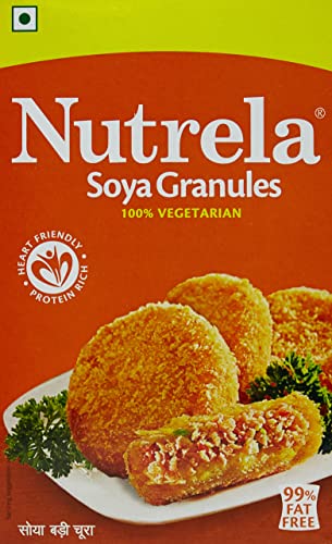 NUTRELA Soya Granules, High Protein Soyabeans - 200Gm + M20G Extra (B01CHUX58E) Amazon Price History, Amazon Price Tracker