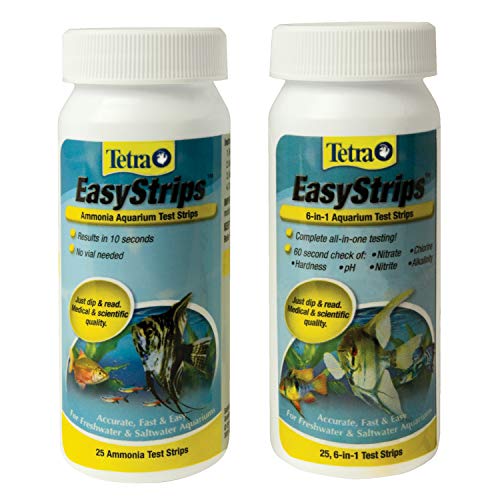 Image of Tetra EasyStrips Complete Aquarium Water Test Kit, 25 Count (6 Pack)