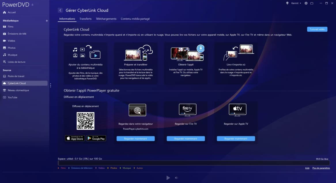 CyberLink PowerDVD 22 Ultra PC Code d'activation