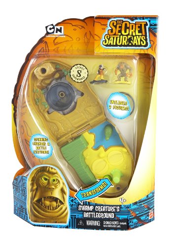 The Secret Saturdays Secret Swamp Creature's Battleground Adventure Playset