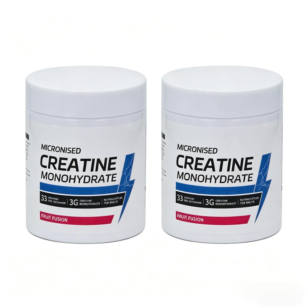 Poudre pure de créatine monohydratée micronisée (2PCS)